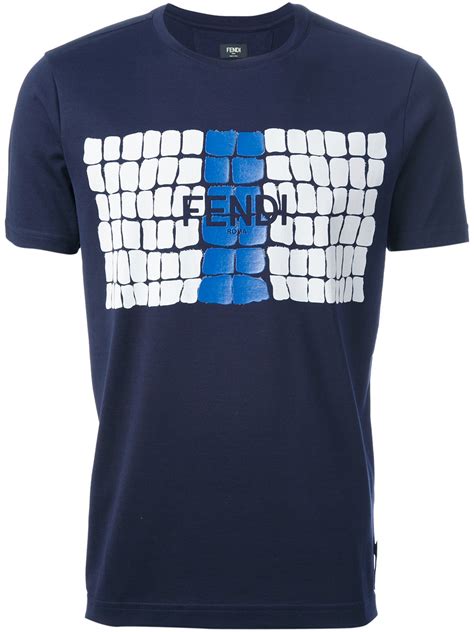 fendi shirt for man|fendi men's printed t shirts.